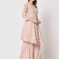 Rajwada - Modern Pink Cotton Printed Stitched Kurta Set