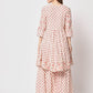 Rajwada - Modern Pink Cotton Printed Stitched Kurta Set