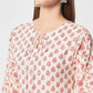 Rajwada - Modern Pink Cotton Printed Stitched Kurta Set