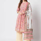 Rajwada - Designer Pink Cotton Printed Stitched Kurta Set