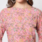 Rajwada - Designer Pink Cotton Printed Stitched Kurta Set