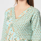  Rajwada - Stylish Blue Cotton Printed Stitched Kurta Set