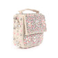 Rajwada Statement Ornate Beige and Pink Embellished Bridal Clutch For Women