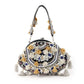 Rajwada Black Embroidered Batuwa Bag For Women