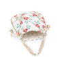 Rajwada Off White Embroidered Potli Bag with Tassels For Women