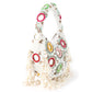 Rajwada White Cutdana Embroidered Clutch For Women