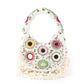 Rajwada White Cutdana Embroidered Clutch For Women