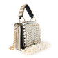 Rajwada Black Tasseled Bridal Sling Bag For Women