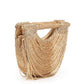 Rajwada Gold Tasseled Moon Clutch For Women