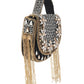 Rajwada Black Ornate Bridal Clutch For Women