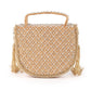 Rajwada Ornate Tan Embellished Clutch For Women