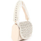 Rajwada Ornate Beige Embellished Clutch For Women