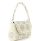 Rajwada Statement Ornate White Pearl Embroidered Clutch For Women