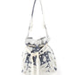 Rajwada Grey Pearl Embroidered Potli Bag For Women