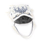 Rajwada Grey Pearl Embroidered Potli Bag For Women