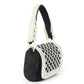 Rajwada Black Embellished Party Clutch For Women