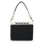 Rajwada Black Embellished Party Clutch For Women