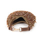 Rajwada Golden Tasseled Moon Clutch For Women