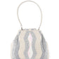 Rajwada White Embroidered Clutch Bag For Women