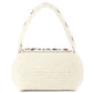Rajwada White All Pearls Clutch With Multicolored Stones For Women