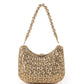 Rajwada Golden Metal Clutch For Women