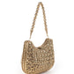 Rajwada Golden Metal Clutch For Women