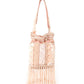 Rajwada Peach Pearl Embroidered Potli Bag For Women