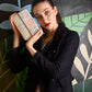Rajwada Multicolor Embroidered Structured Clutch For Women