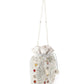 Rajwada Silver Embroidered Potli Bag For Women