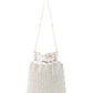 Rajwada Silver Embroidered Potli Bag For Women