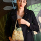 Rajwada Sea Green Embroidered Potli Bag For Women