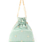 Rajwada Sea Green Embroidered Potli Bag For Women