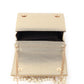 Rajwada Golden Sequins Embroidered Structured Clutch For Women