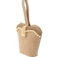 Rajwada Golden Pearls Embroidered Structured Clutch For Women