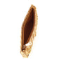Rajwada Golden Metal Clutch For Women