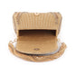 Rajwada Golden Pearls Embroidered Structured Clutch For Women
