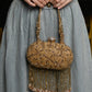 Rajwada Gold Tassels Embellished Clutch For Women