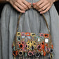 Rajwada Multicolor Tassels Embellished Clutch For Women