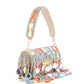 Rajwada Multicolored Tassels Embellished Clutch For Women