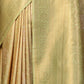 Rajwada - Light Green Silk Blend Woven Saree with Unstitched Blouse