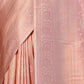 Rajwada - Pink Silk Blend Woven Saree with Unstitched Blouse