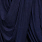 Rajwada Navy Blue Lycra Embellished Ready-To-Wear Saree With Stitched Blouse For Women