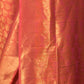 Rajwada Orange and Pink Double Shaded Woven Saree with Unstitched Blouse for Women