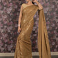 Rajwada Golden All- Sequins Saree With Unstitched Blouse For Women