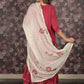 Rajwada Maroon Long Stitched Kurta Set With Dupatta For Women