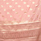 Rajwada Light Pink Woven Silk Blend Saree With Unstitched Blouse For Women