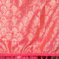 Rajwada Pink Woven Silk Blend Saree With Unstitched Blouse For Women