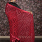 Rajwada Maroon Sequins Embroidered Georgette Saree with Unstitched Blouse for Women