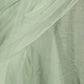 Rajwada Light Green Crepe Ruffles Saree with Unstitched Blouse for Women