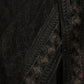 Rajwada Black Net Embroidered Saree with Unstitched Blouse for Women